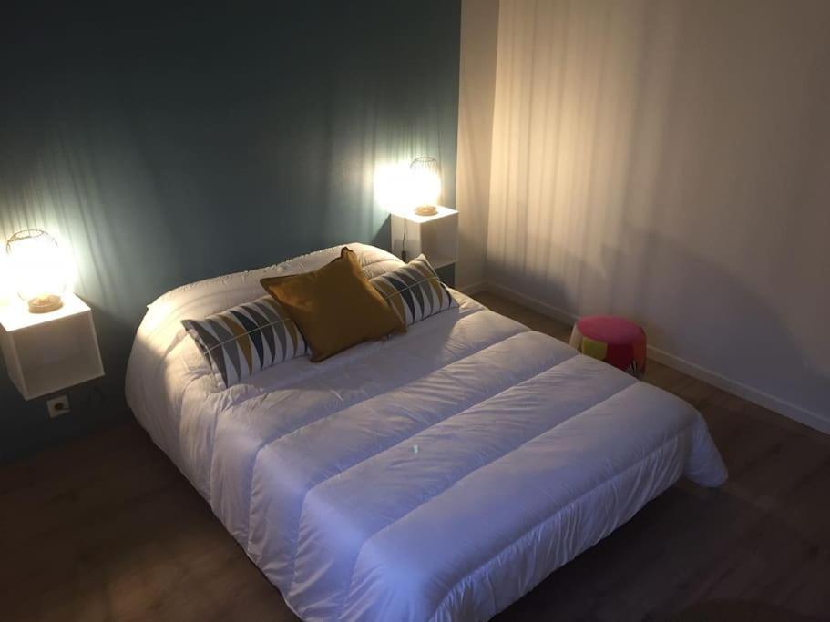 Appart T4 85M2 Spacieux Climatisation Parking Rodez Exterior foto